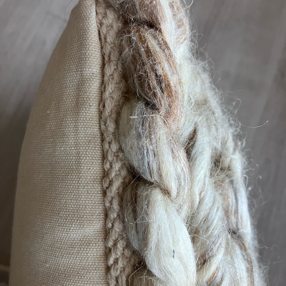 DownEast home natural weave pillow - Picture 3 of 5